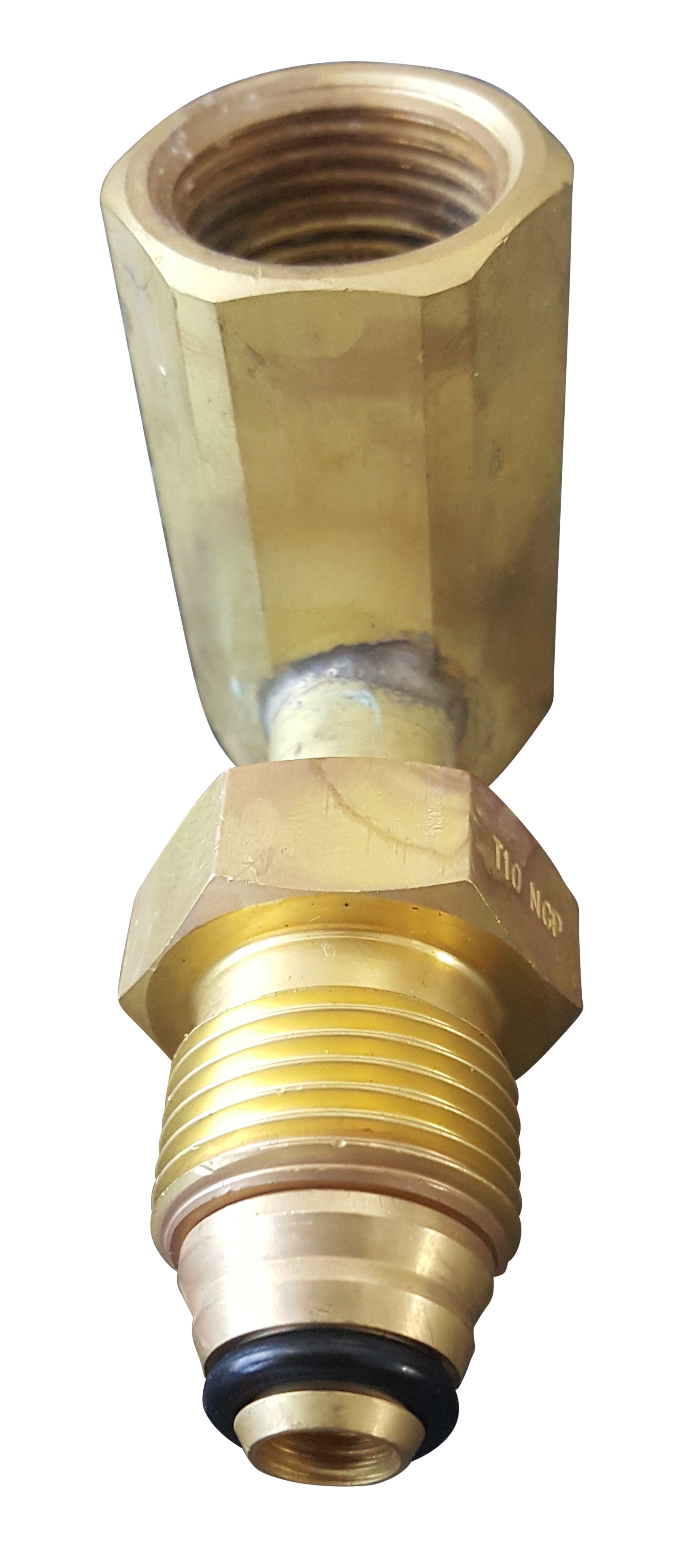 90˚ cylinder adaptor - (Type 10) Oxygen, Argon (NGP6127)